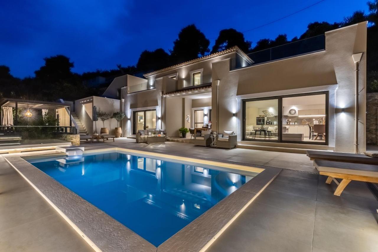 Villa Politimi Luxury Retreat Skopelos Exterior foto