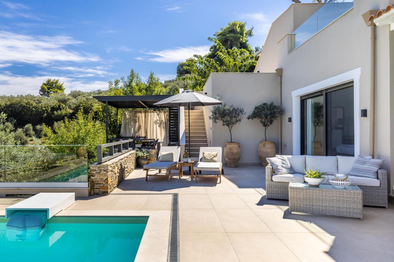 Villa Politimi Luxury Retreat Skopelos Exterior foto