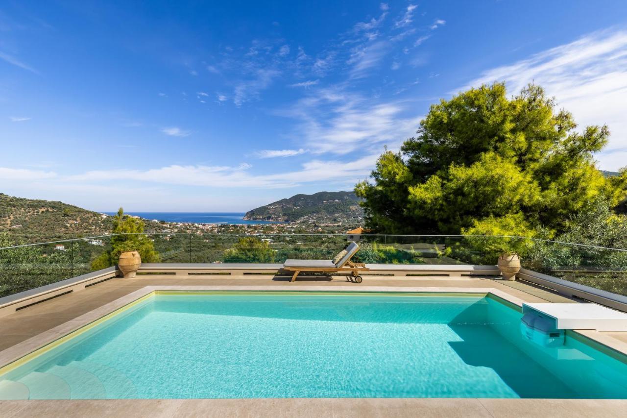 Villa Politimi Luxury Retreat Skopelos Exterior foto