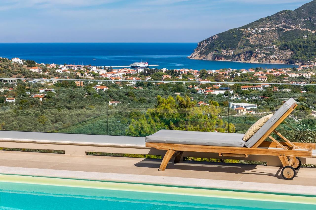 Villa Politimi Luxury Retreat Skopelos Exterior foto