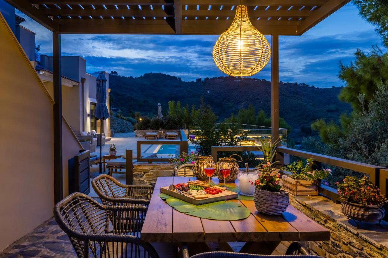 Villa Politimi Luxury Retreat Skopelos Exterior foto